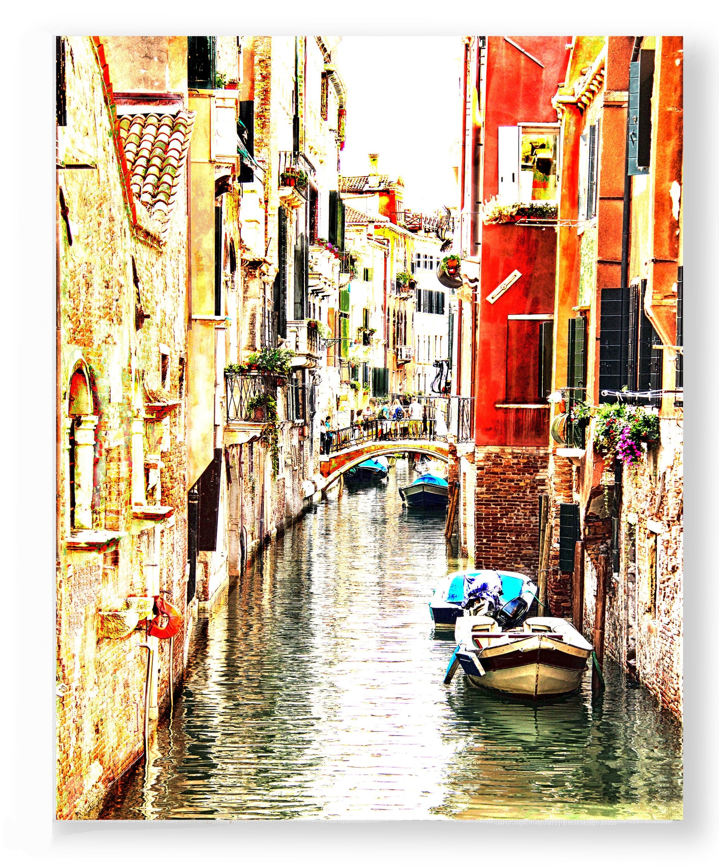 Curved Canal, Venice